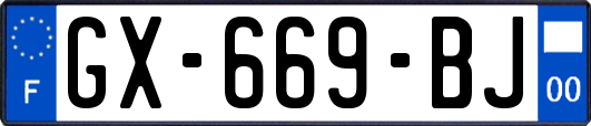 GX-669-BJ
