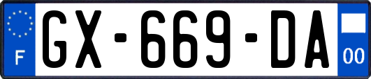 GX-669-DA