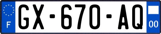 GX-670-AQ