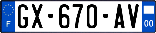 GX-670-AV
