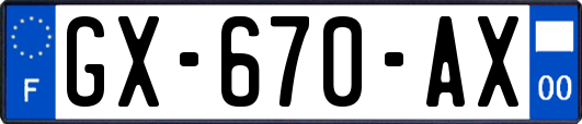 GX-670-AX