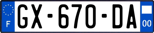 GX-670-DA