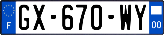 GX-670-WY
