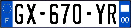 GX-670-YR