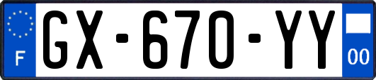 GX-670-YY