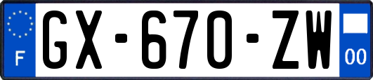 GX-670-ZW