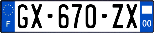 GX-670-ZX