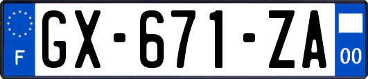 GX-671-ZA