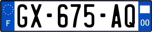 GX-675-AQ