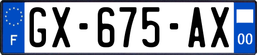 GX-675-AX