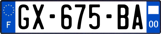 GX-675-BA