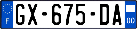 GX-675-DA