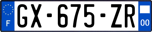 GX-675-ZR