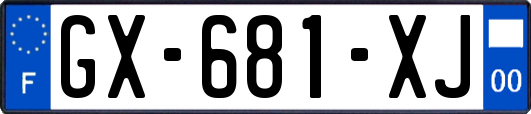 GX-681-XJ