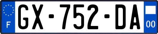 GX-752-DA