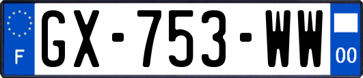 GX-753-WW