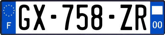 GX-758-ZR