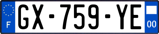 GX-759-YE