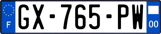 GX-765-PW