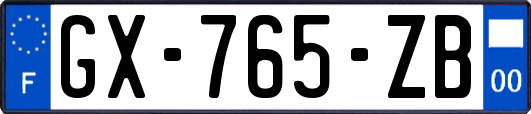 GX-765-ZB