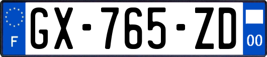 GX-765-ZD