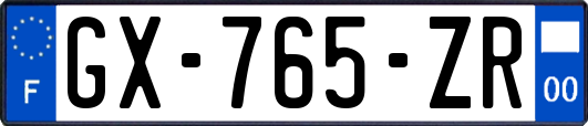 GX-765-ZR