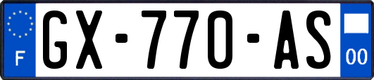 GX-770-AS