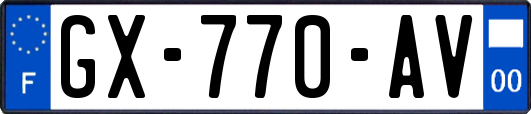 GX-770-AV