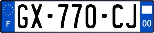 GX-770-CJ