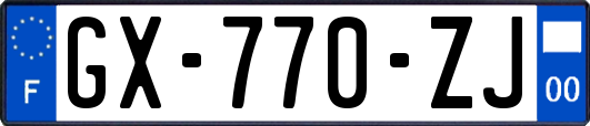 GX-770-ZJ