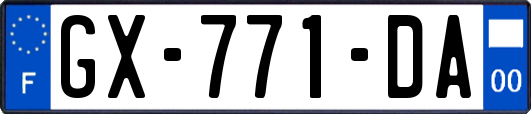 GX-771-DA
