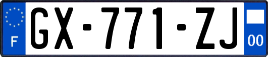 GX-771-ZJ