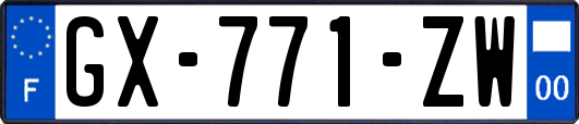 GX-771-ZW