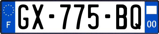 GX-775-BQ