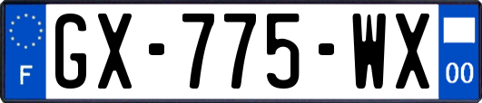 GX-775-WX
