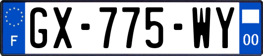 GX-775-WY