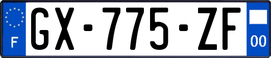 GX-775-ZF