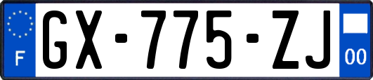 GX-775-ZJ