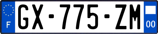 GX-775-ZM