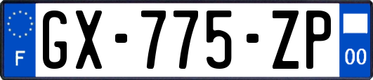 GX-775-ZP