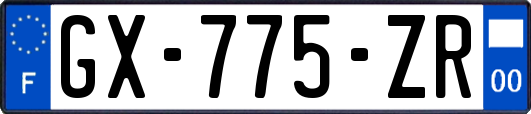 GX-775-ZR