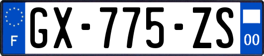 GX-775-ZS
