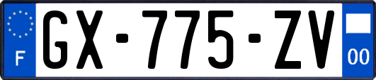 GX-775-ZV