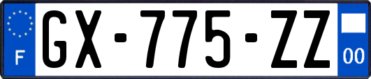 GX-775-ZZ