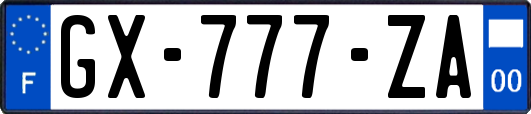 GX-777-ZA