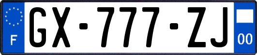 GX-777-ZJ