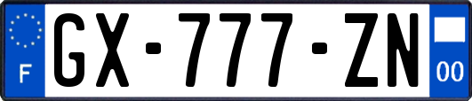 GX-777-ZN