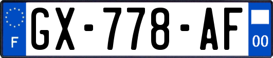 GX-778-AF