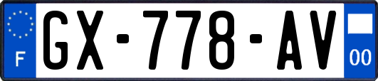 GX-778-AV