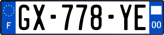 GX-778-YE